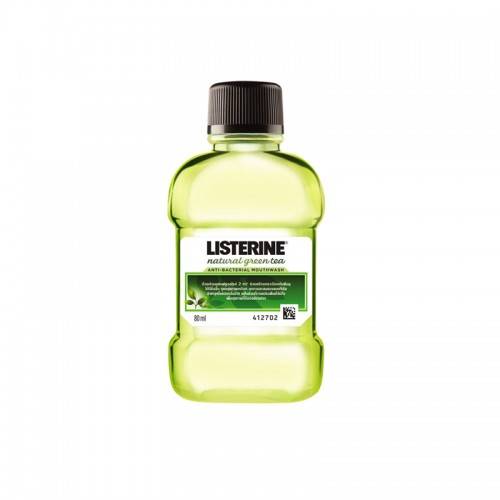 [MPLUS] Listerine Natural Green Tea 80Ml